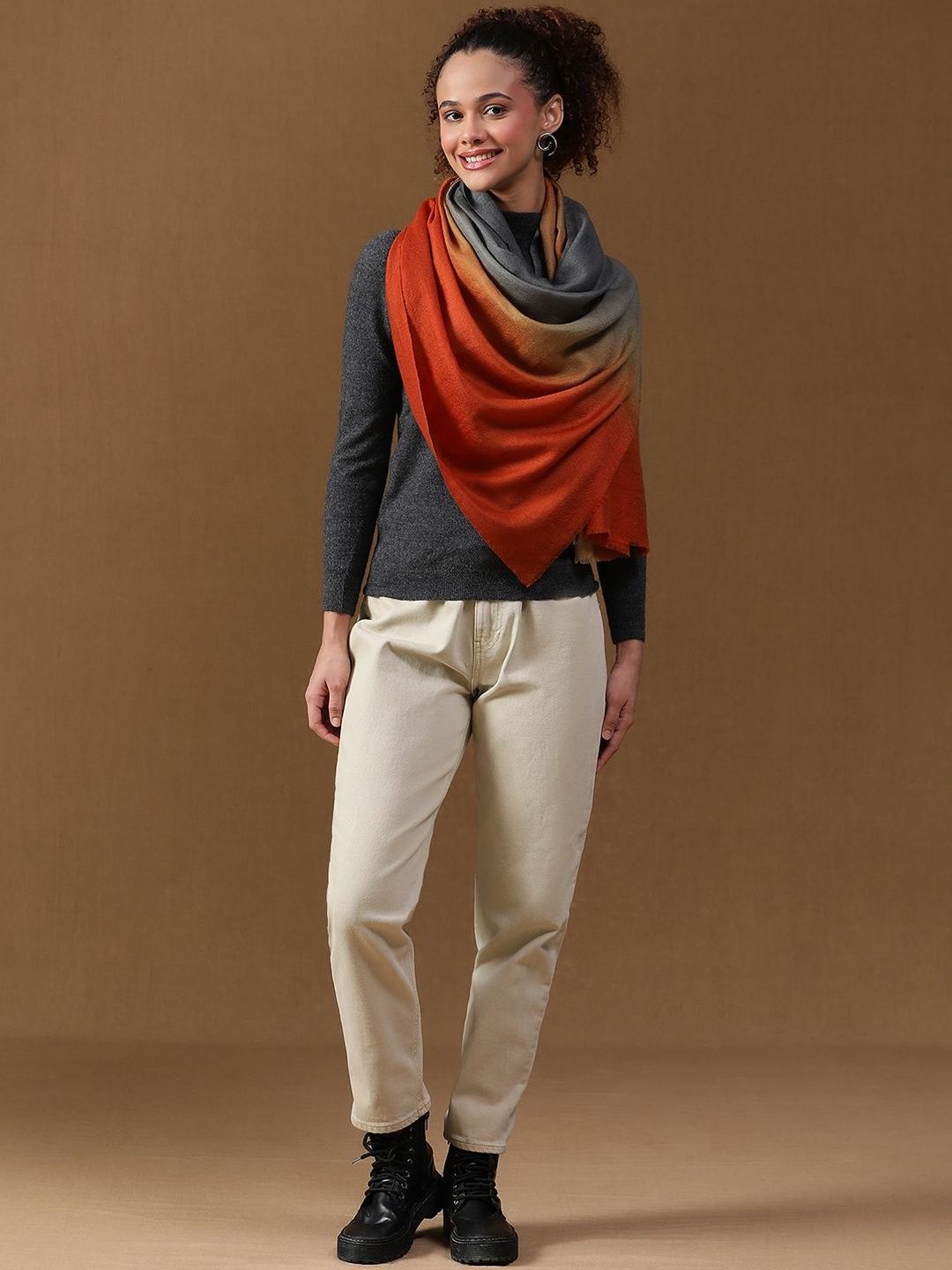 Merinomere Women Ombre Shawl-picture-24