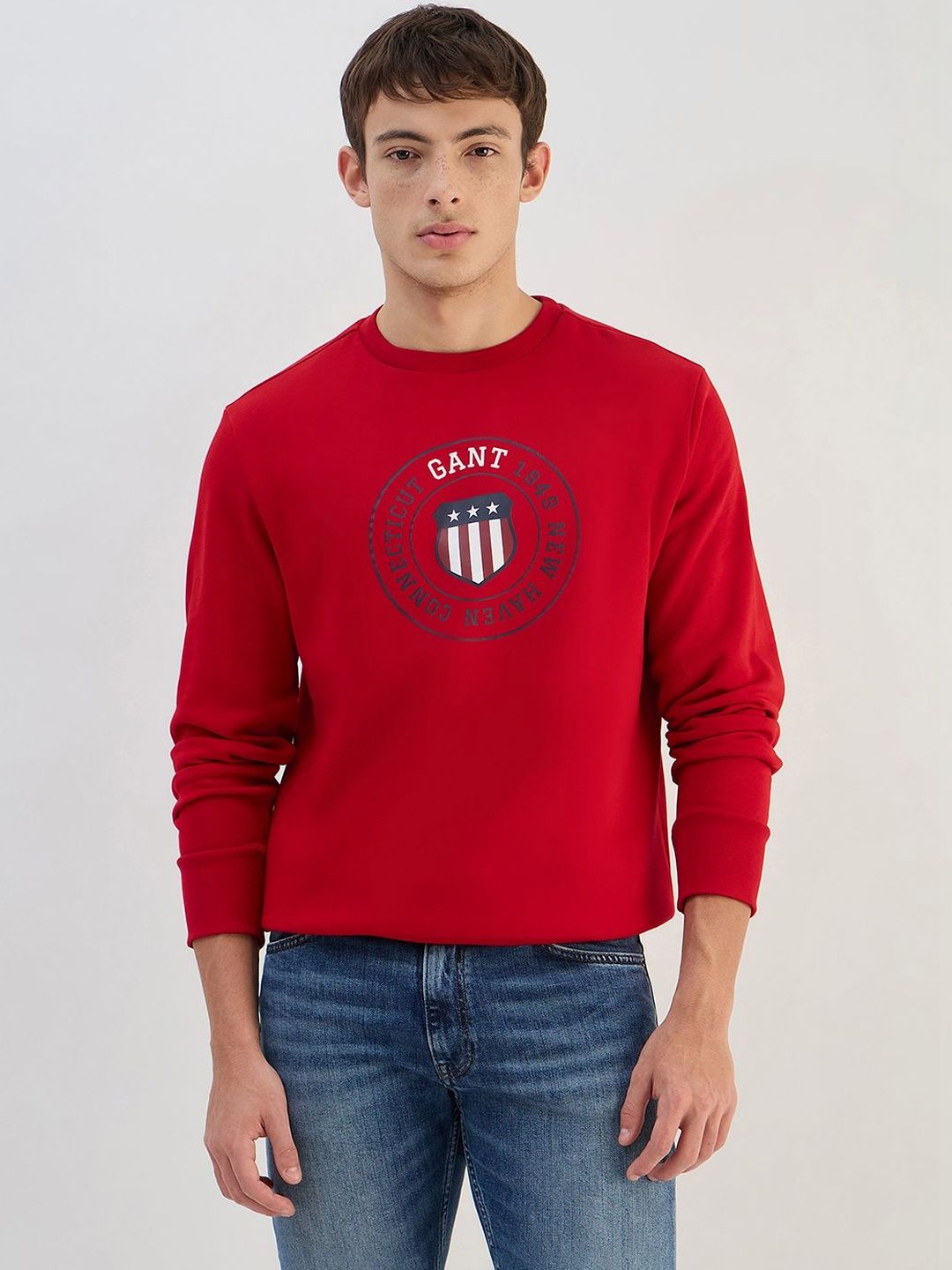 GANT Men Printed Sweatshirt