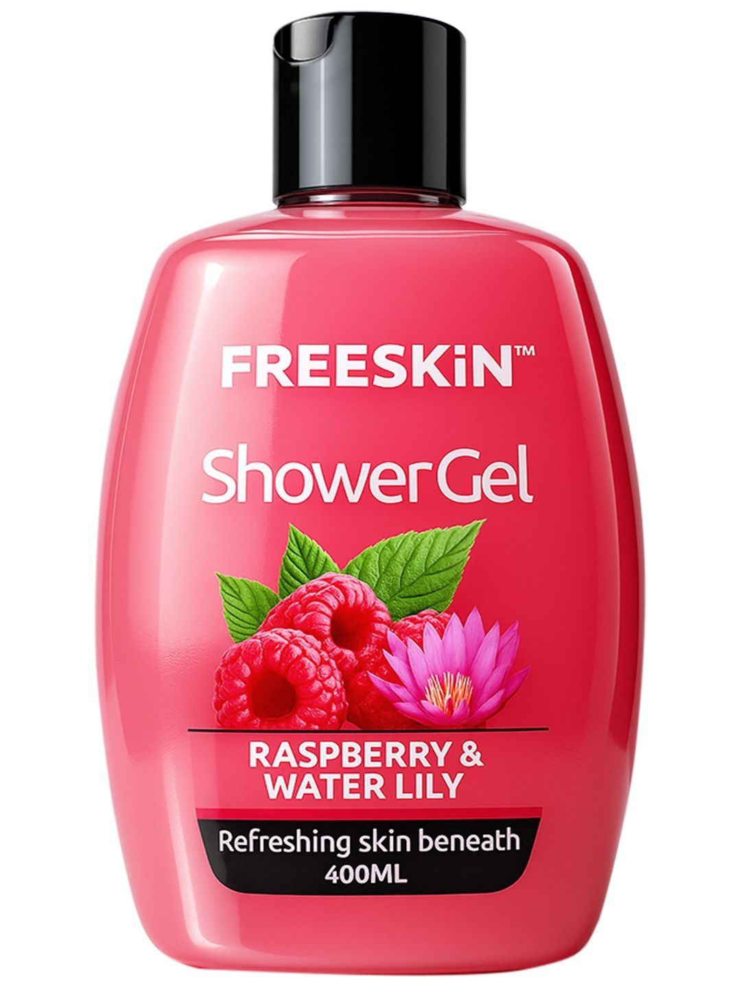 Freeskin Raspberry & Water Lilly Shower Gel- 400 ml-image-17