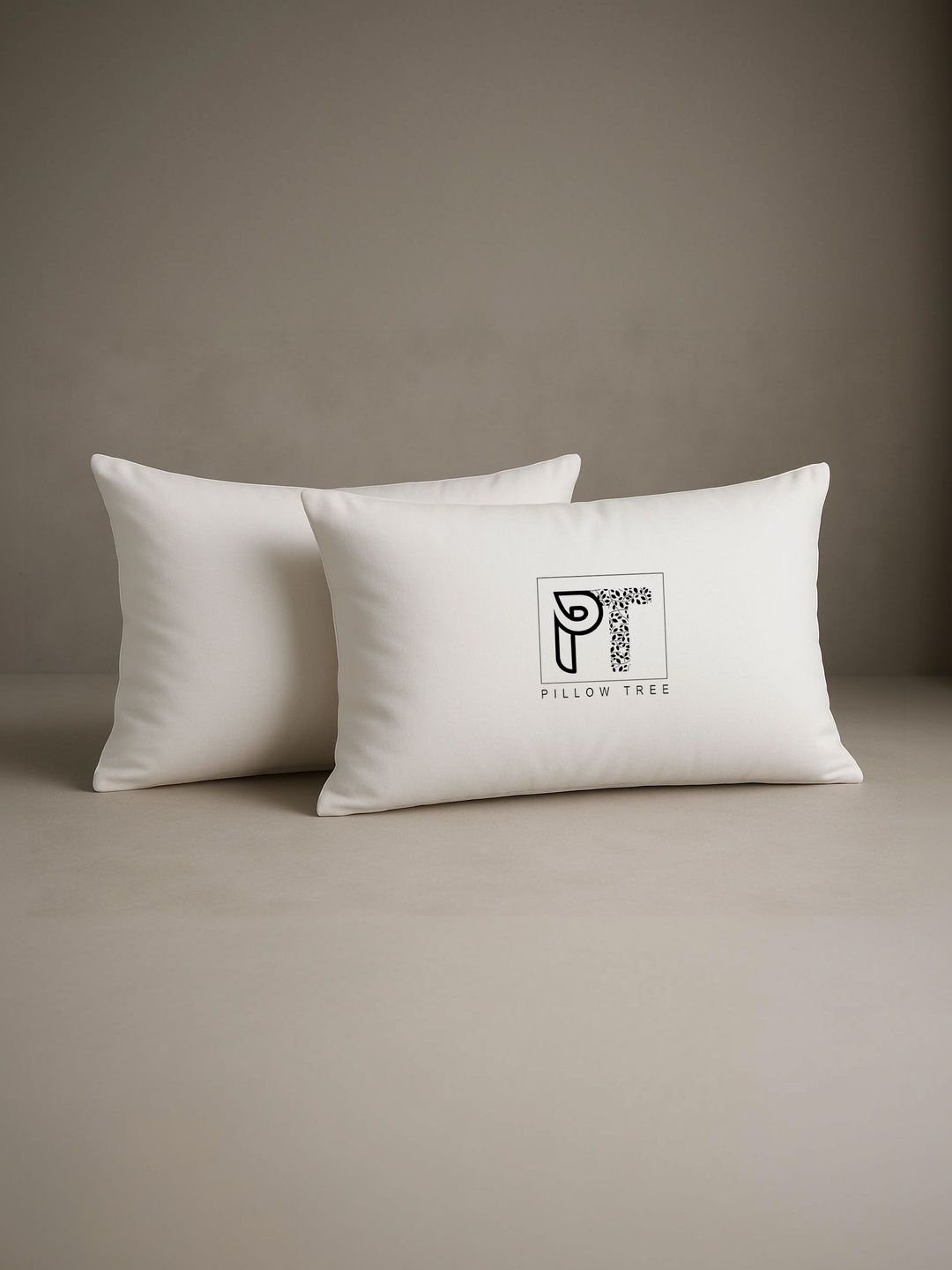 PILLOW TREE White Set of 2 Fibre Filled Cotton Sleep Pillow-picture-14