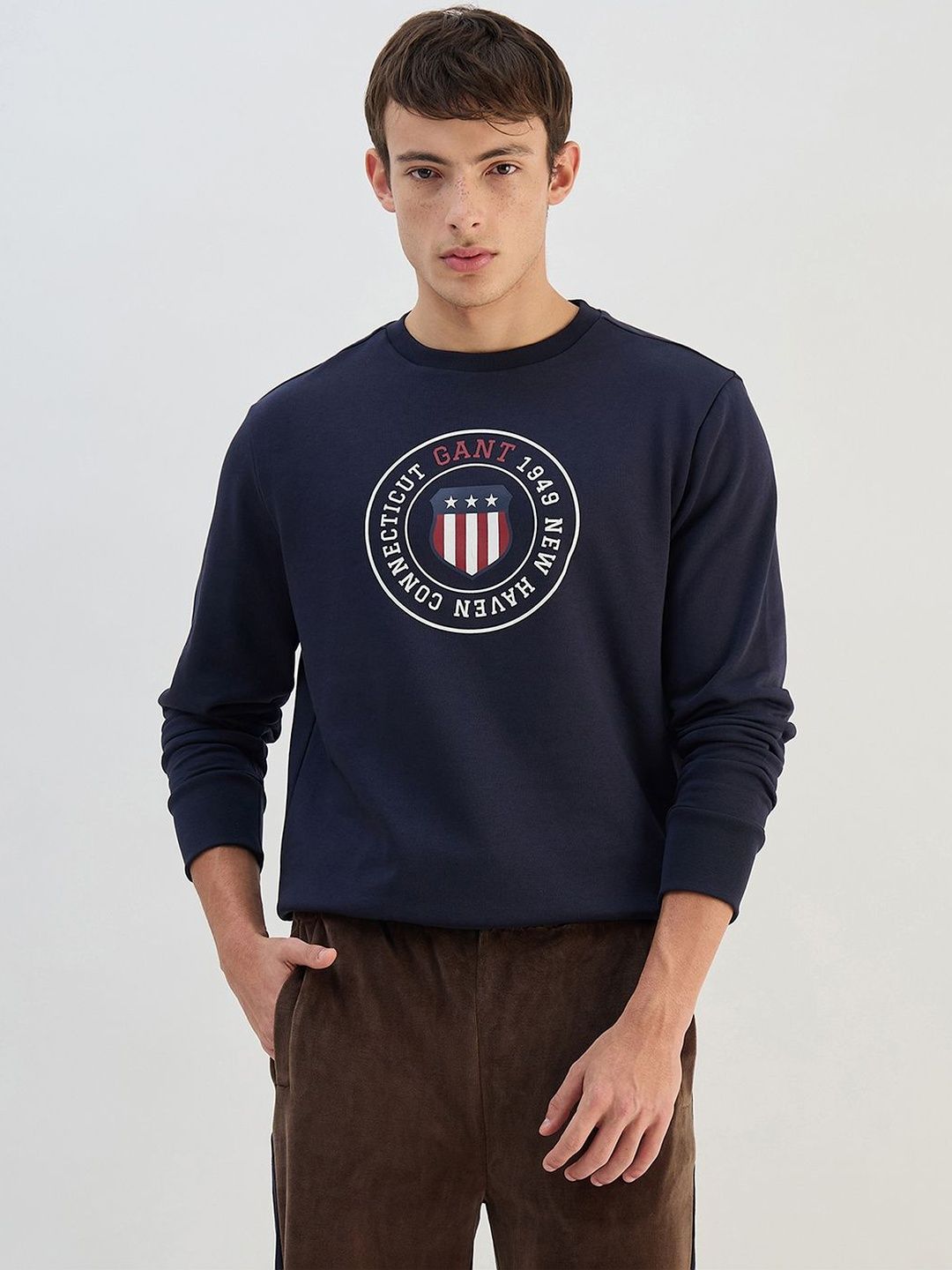 GANT Men Printed Sweatshirt-image-1