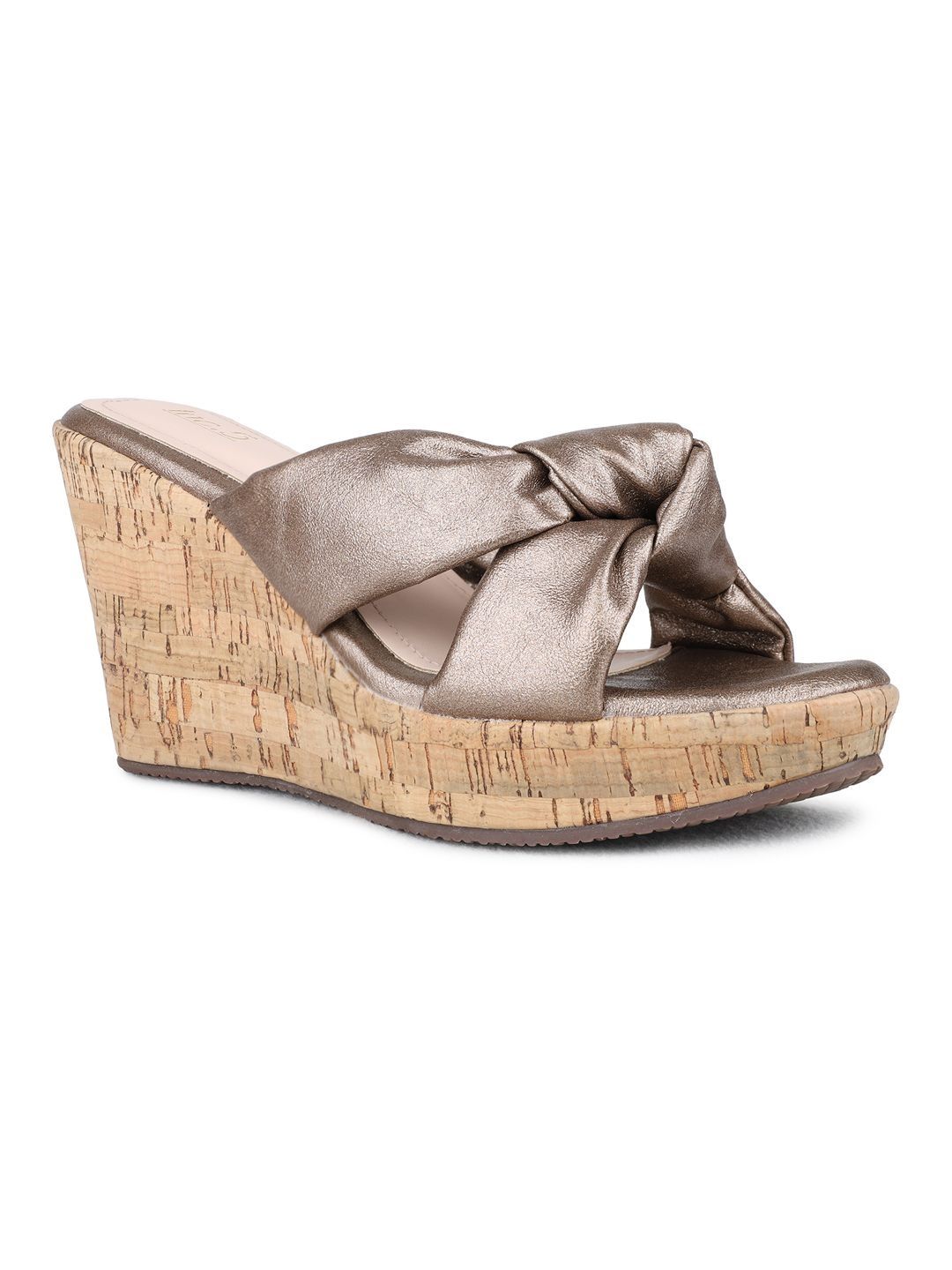 Inc 5 Textured Party Wedge Sandals-picture-52