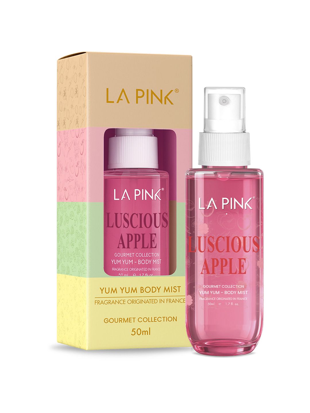 La Pink Luscious Apple Body Long Lasting Body Mist - 50 ml-picture-12