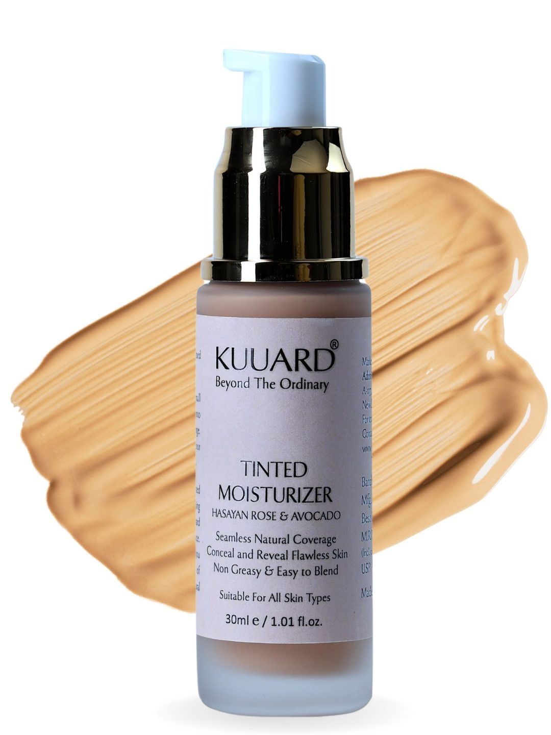 Kuuard - beyond the ordinary Tinted Moisturizer For Glowy Finish - 30 ml - Natural Beige-image-9