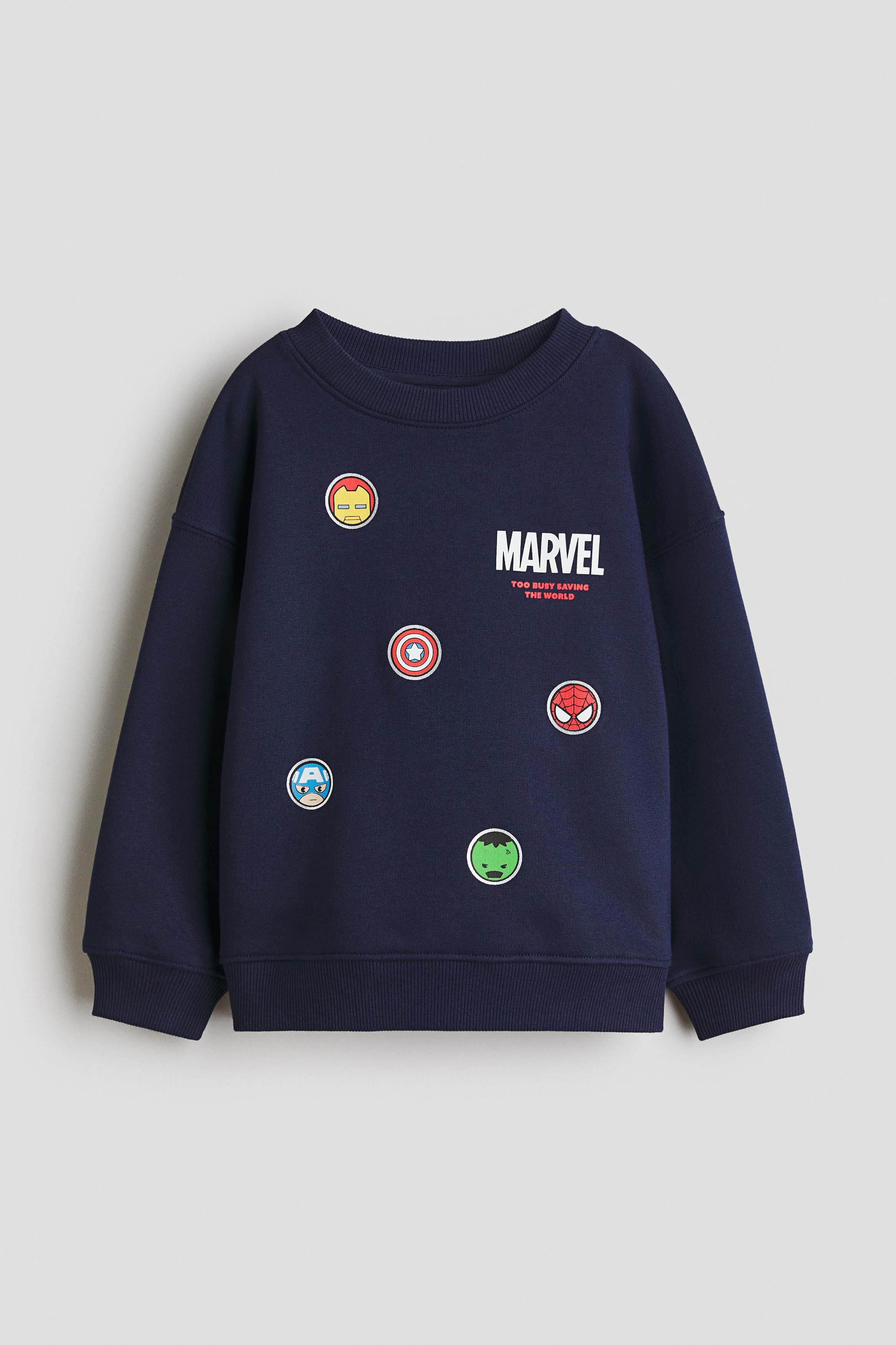 H&M Oversized Printed Sweatshirt-picture-55