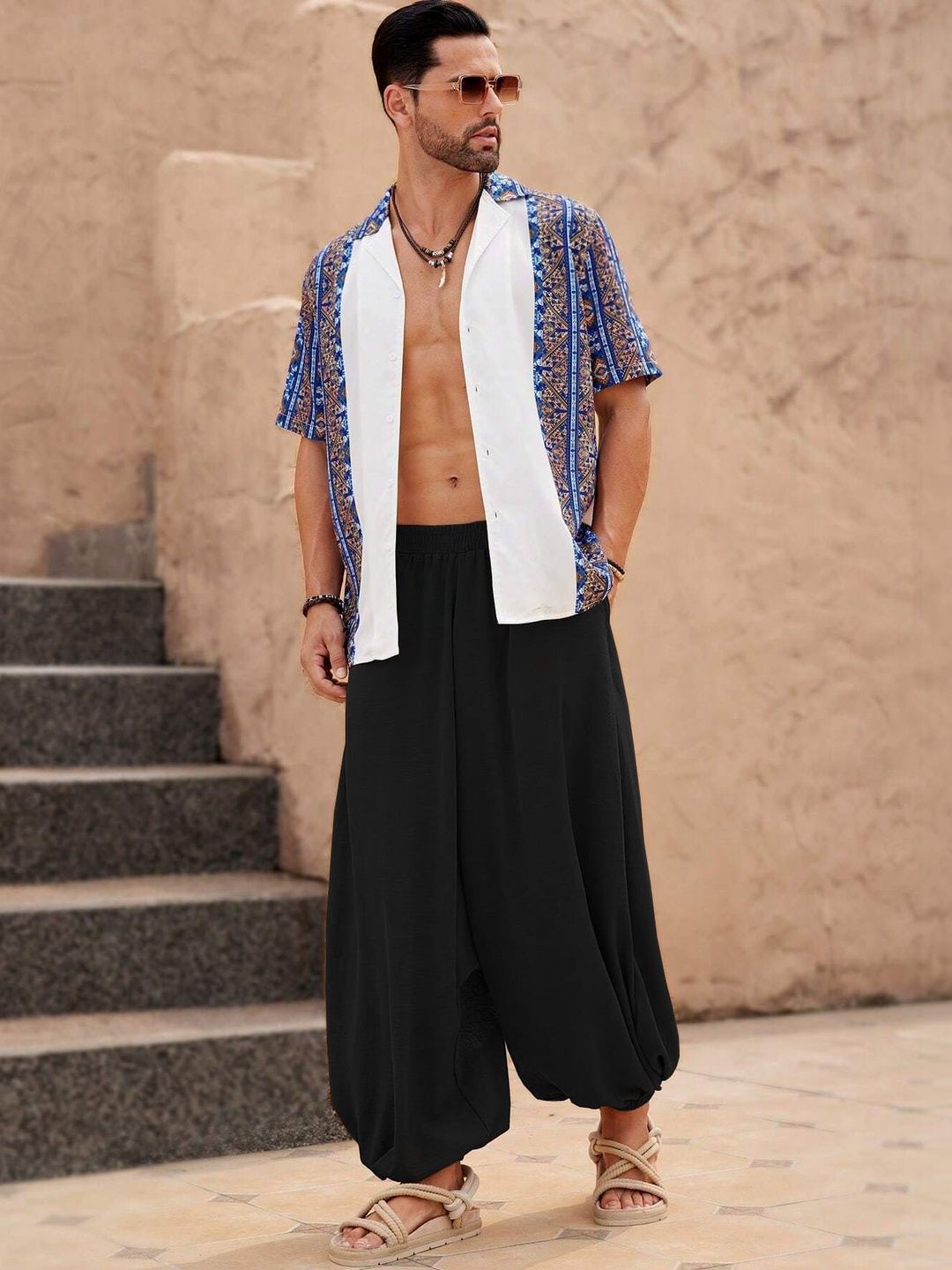 SZN Men Smart Easy Wash Trousers-picture-15