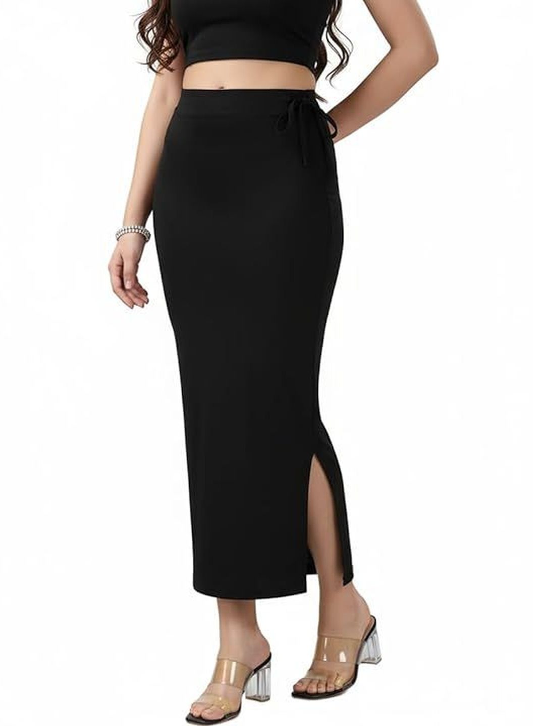 Thrifty Thread Slim-Fit Saree Shapewear-image-22