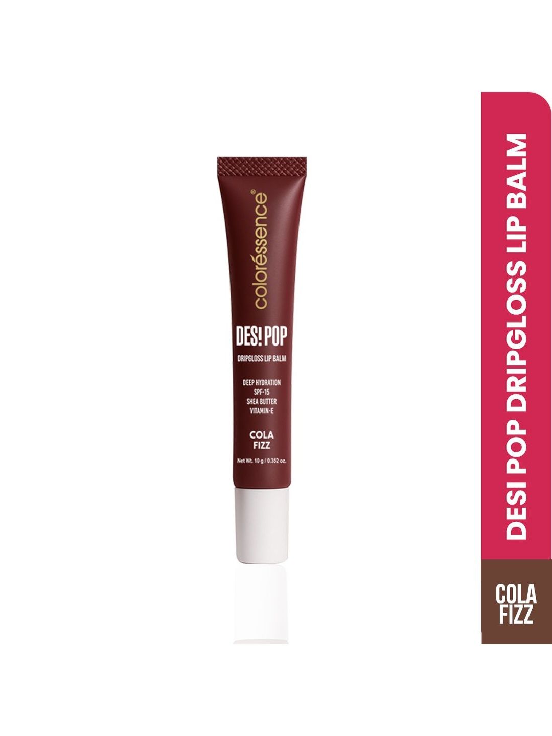 Coloressence Desi Pop Drip Gloss Lip Balm SPF 15 - 10 g - Cola Fizz-image-41