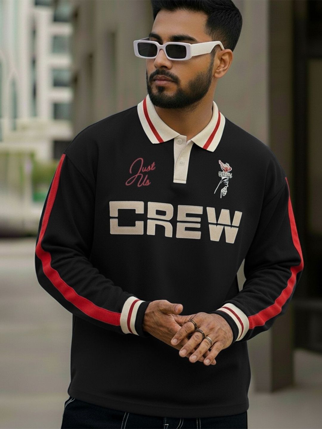 Force Men Typography Printed Polo Collar T-shirt-picture-15