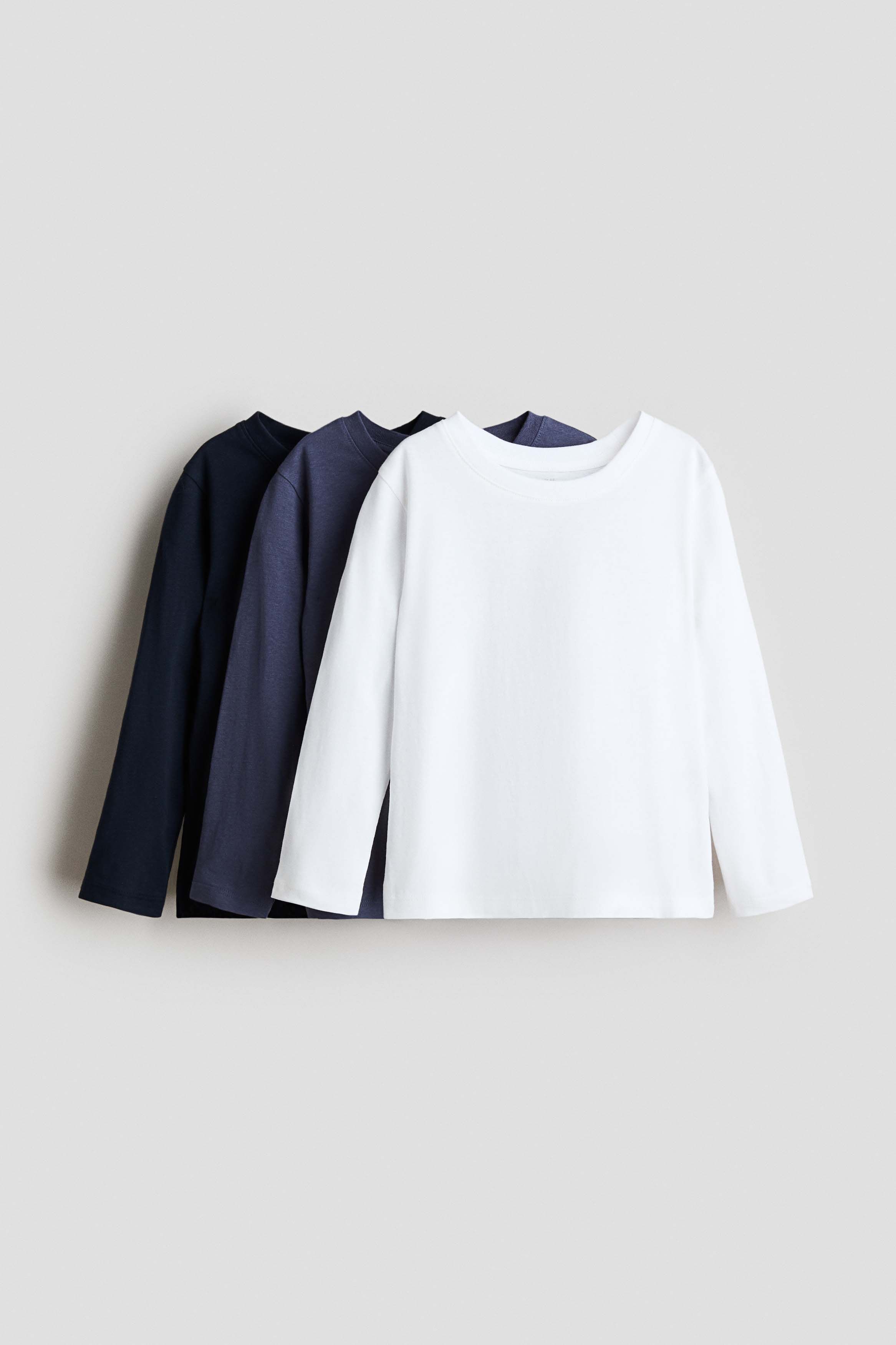 H&M 3-Pack Long-Sleeved T-Shirts-picture-41