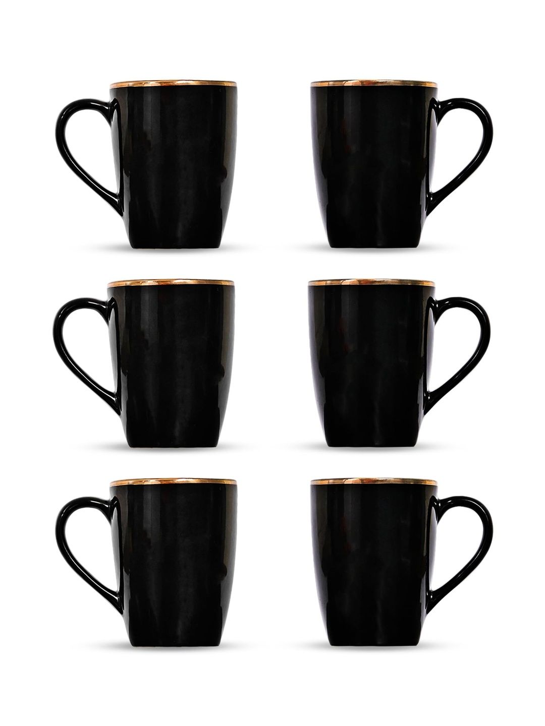 Femora Set of 6 Solid Ceramic Glossy Mugs Set of Cups and Mugs-image-21