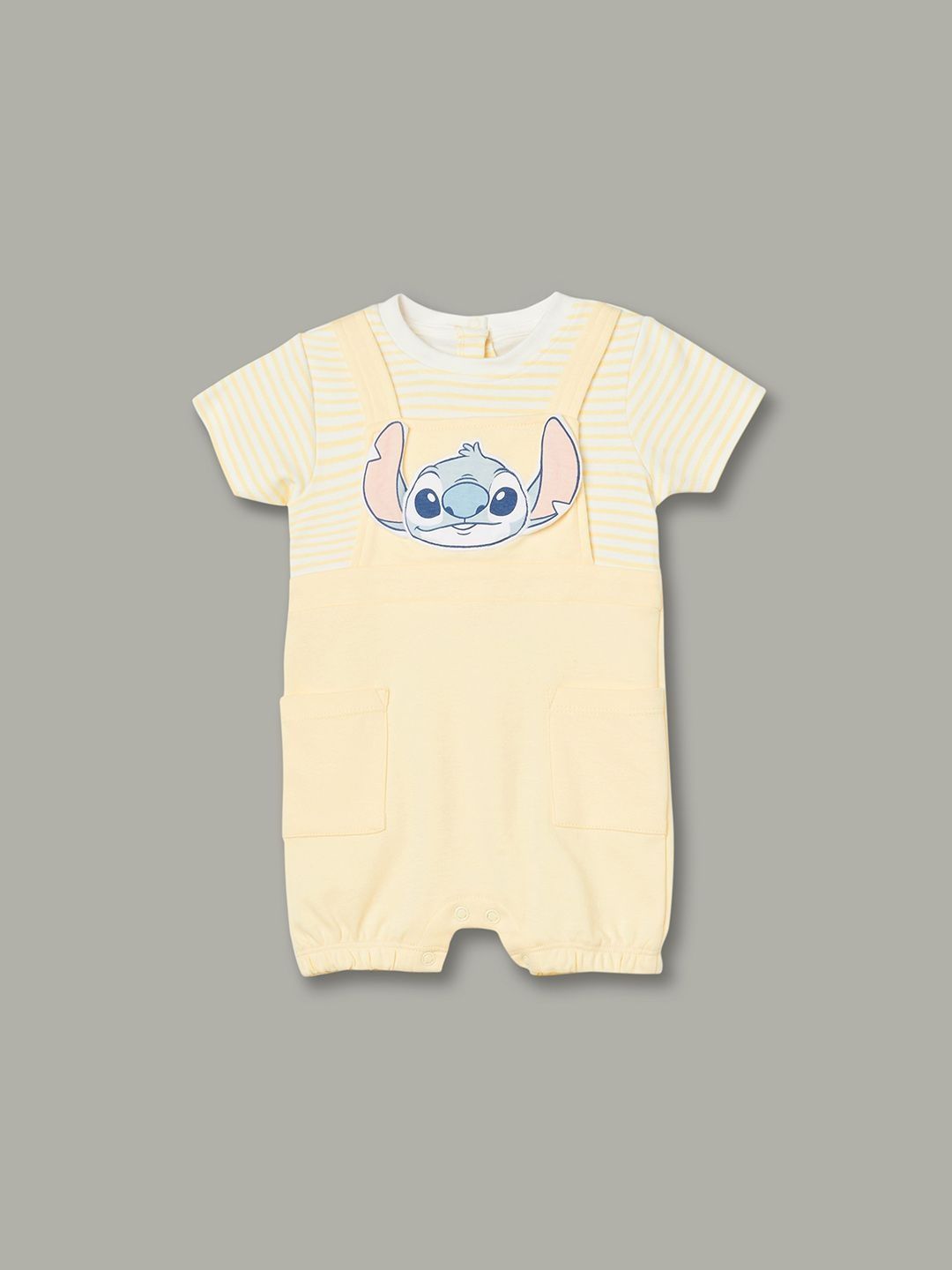 Juniors by Lifestyle Kids Printed Cotton Bodysuit