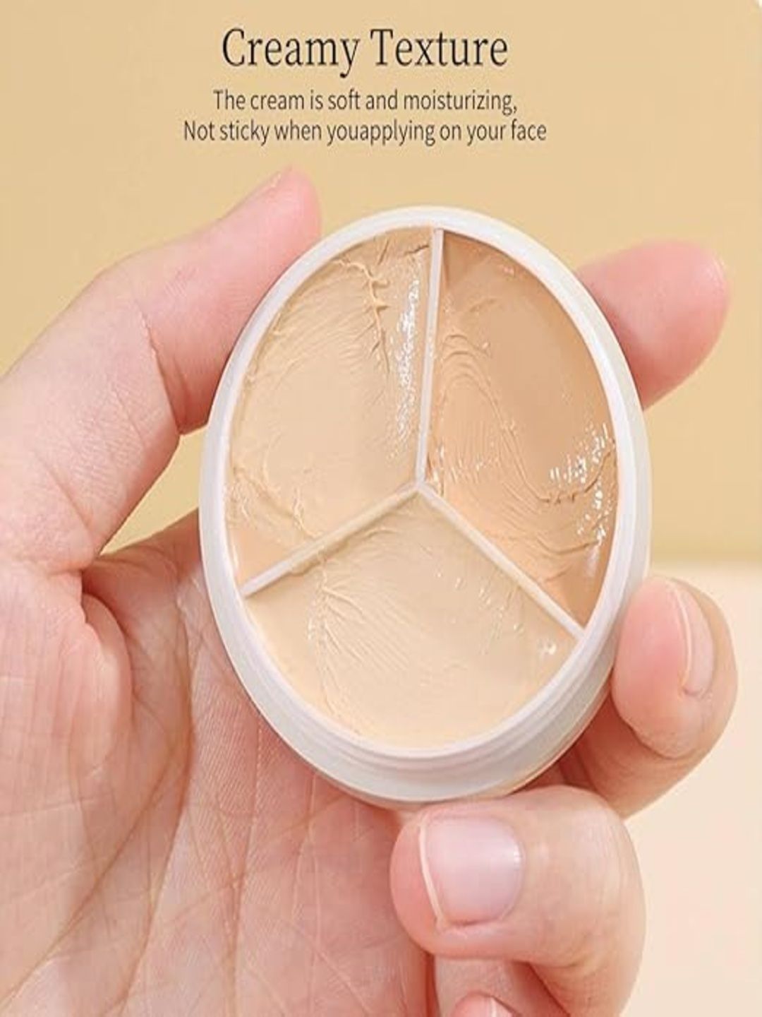 Plessis Tri-Color Waterproof & Long Lasting Concealer - Shade 081-image-10