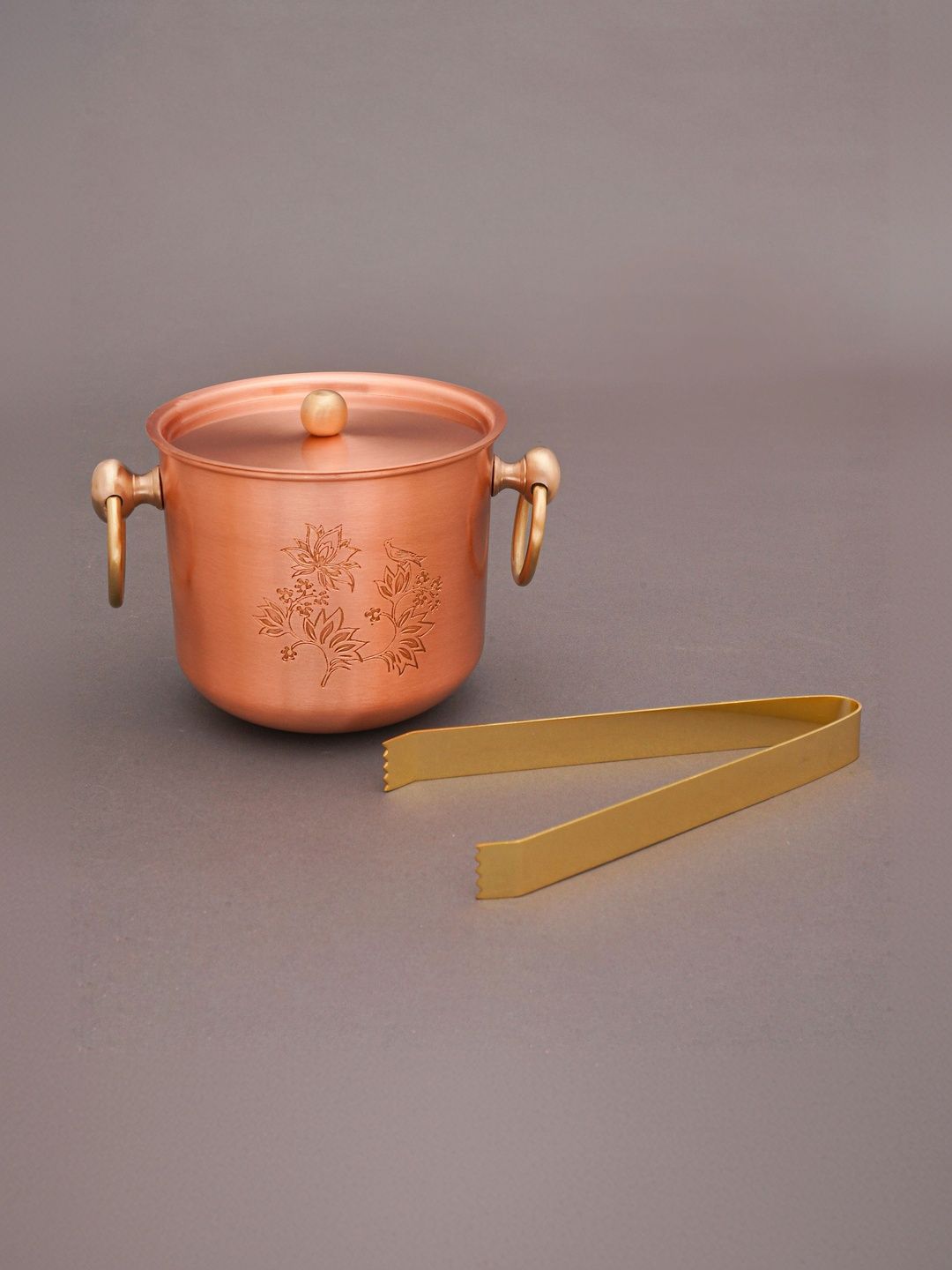 JAYPORE Copper-Toned 2 Pieces Copper Barware Tool Sets-picture-9