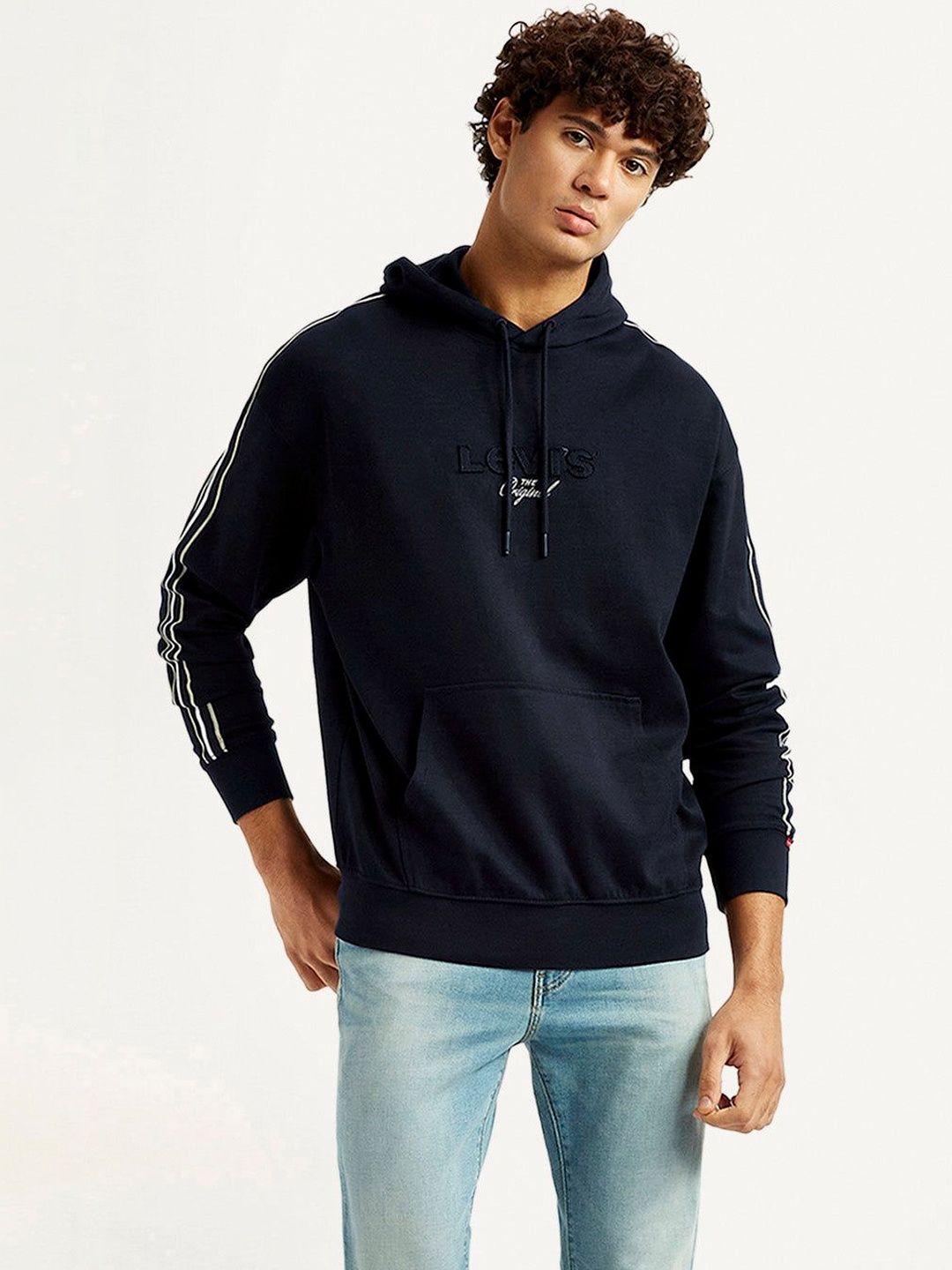 Levis Men Printed Hooded Sweatshirt-picture-16