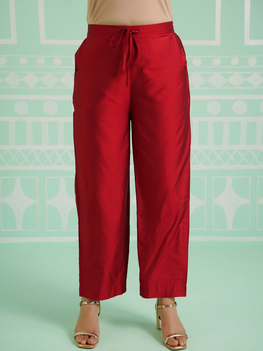 Aramya Women Ethnic Palazzos-picture-47