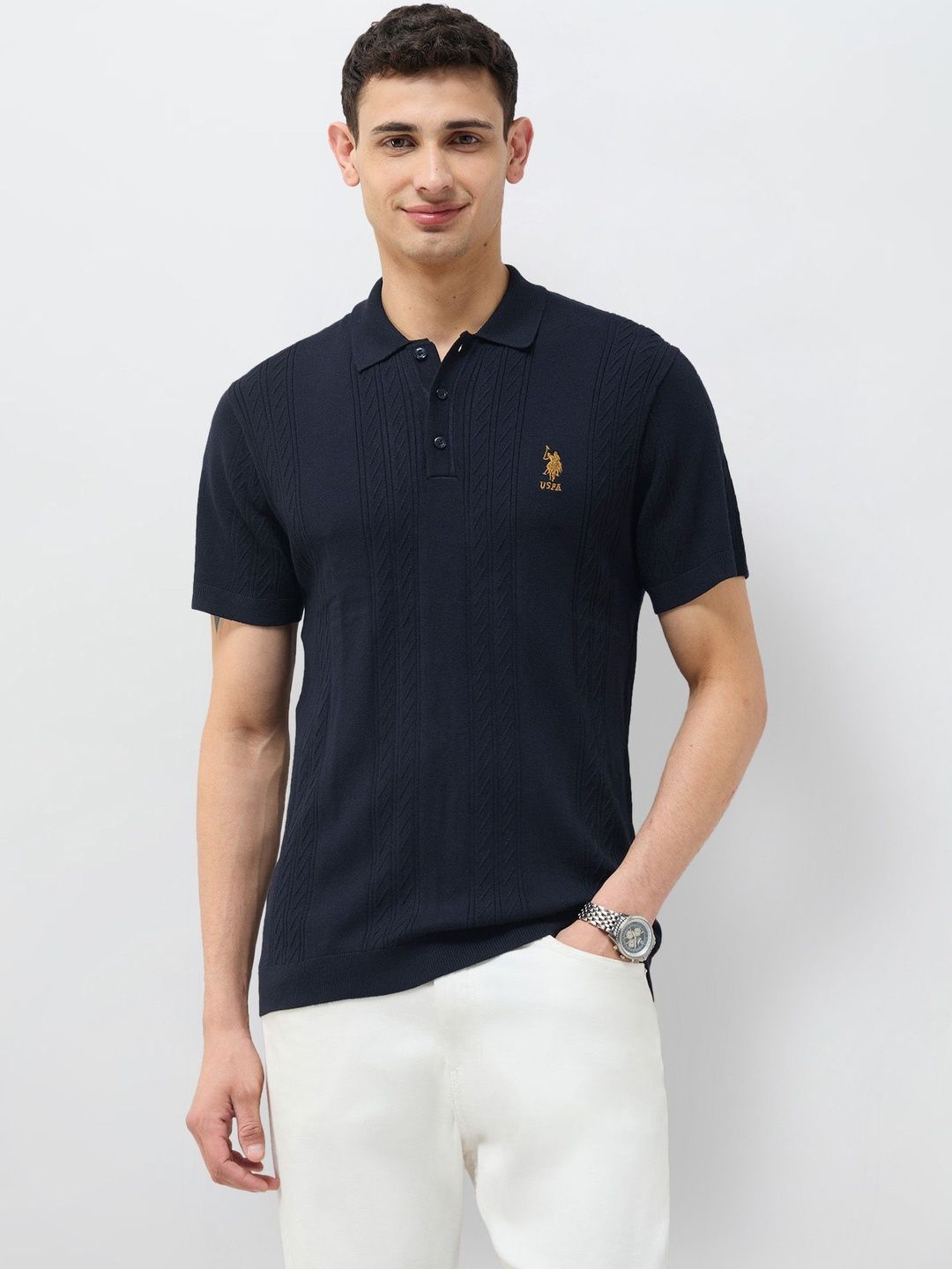 U.S. Polo Assn. Men Polo Collar T-shirt-picture-11