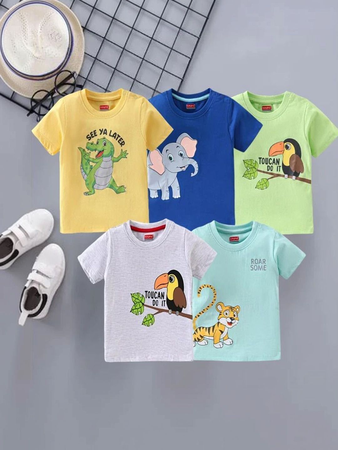 paryag hosiery Unisex Kids Tshirts