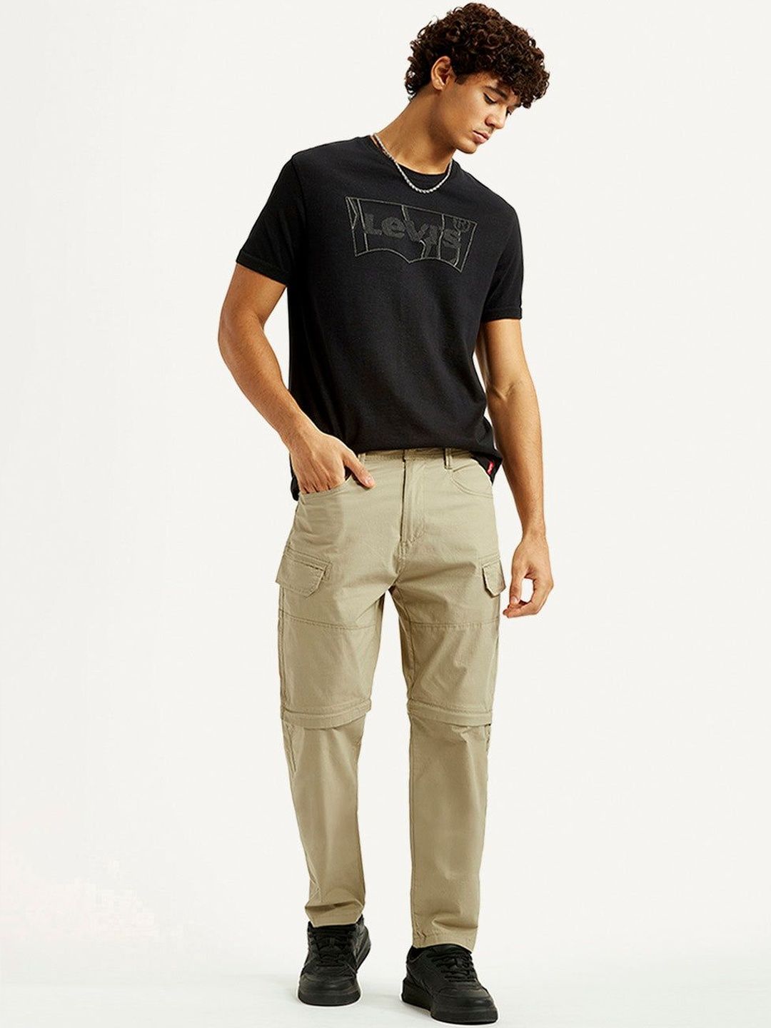 Levis Men Classic Slim Fit Cargos Trousers-picture-11
