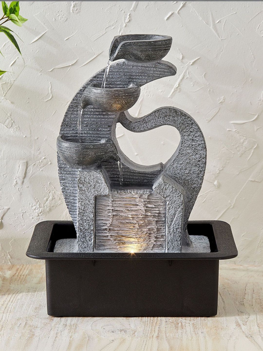 Home Centre Grey Corsica Alpine Diya Water Fountain-picture-32