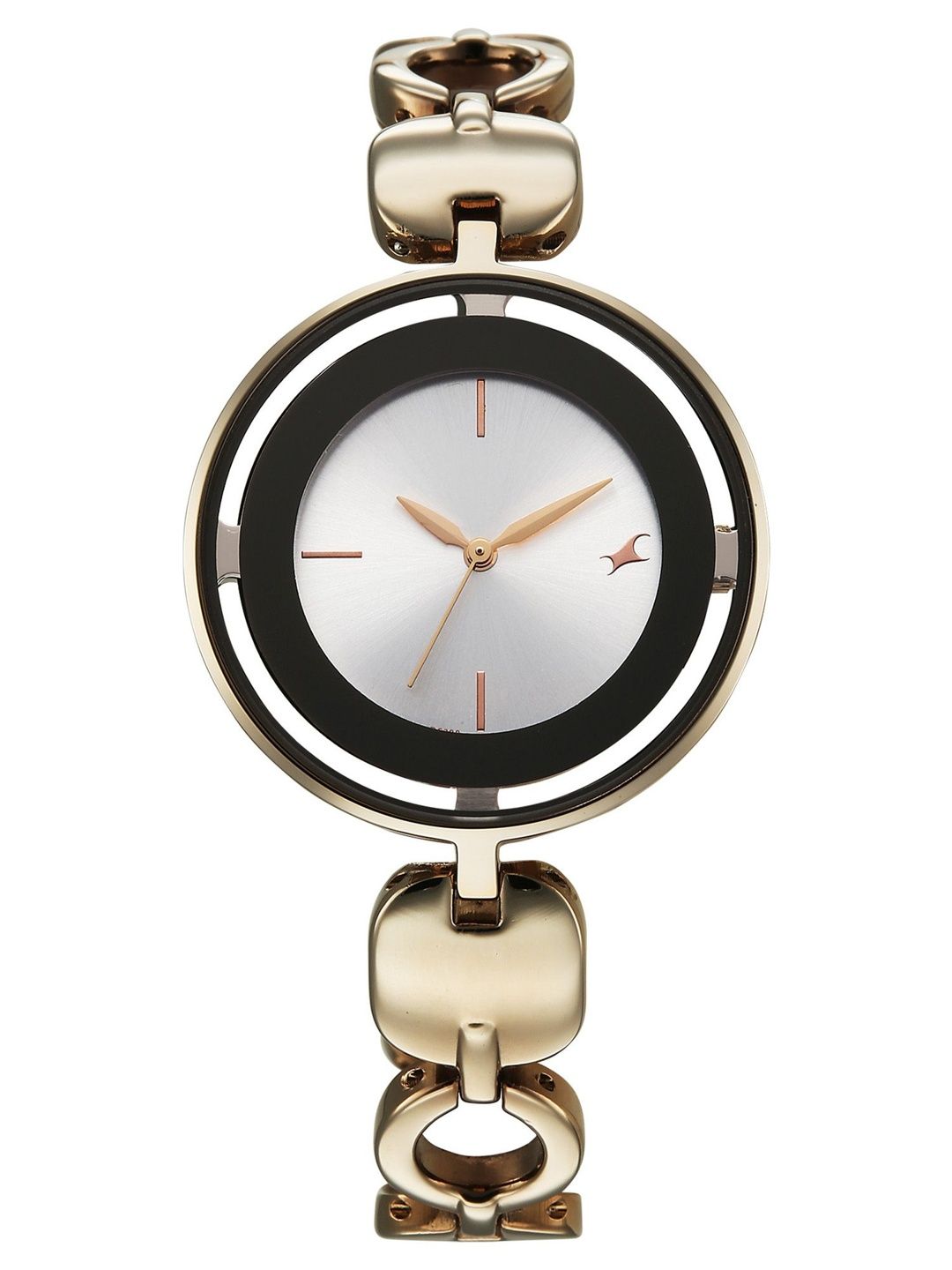 Fastrack Chrome K Quartz Analog Silver Dial Watch For Women - 6237QM04-picture-18