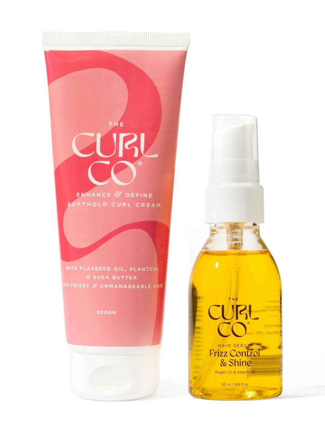 The Curl Co Set Of 2 Soft Hold Curl Cream 200 g & Shine Serum - 50 ml-image-20