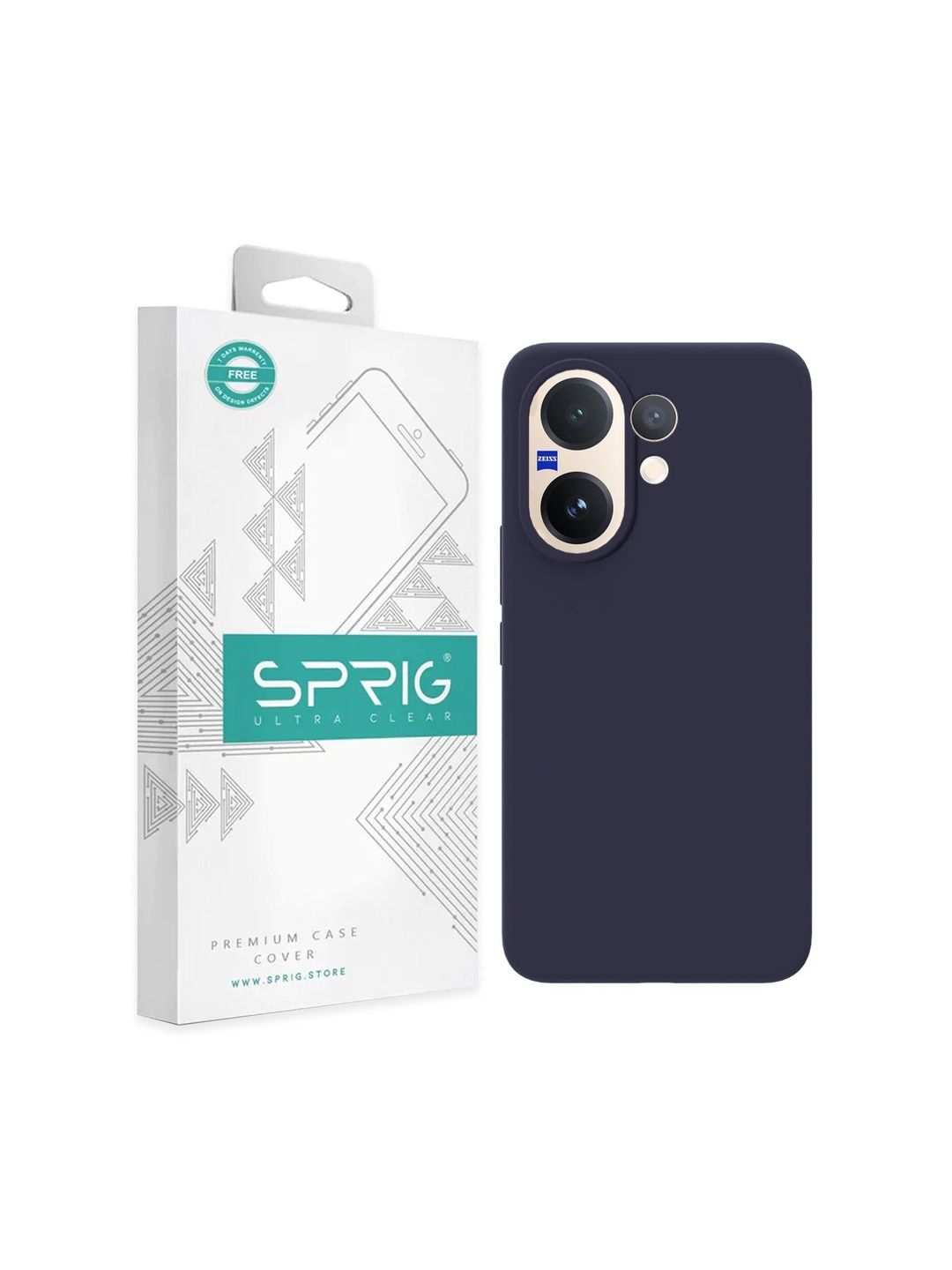 SPRIG Solid Printed Vivo V29 Back Case Mobile Accessories-picture-28