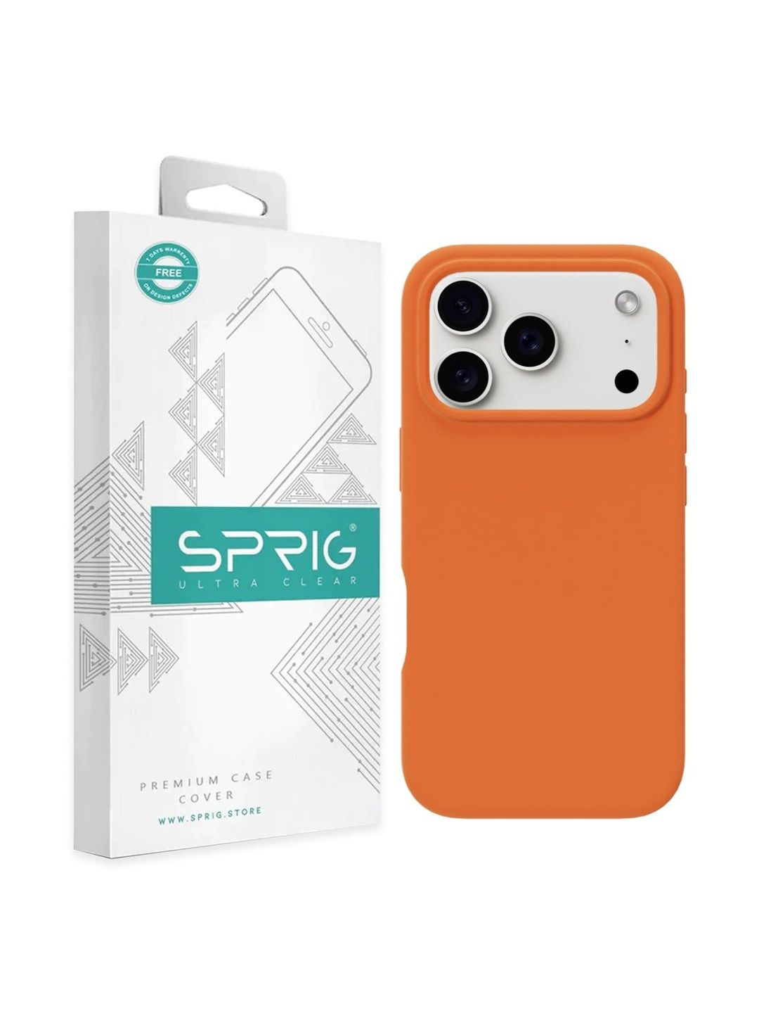 SPRIG Solid Printed iPhone 13 Pro Max Back Case Mobile Accessories-picture-26