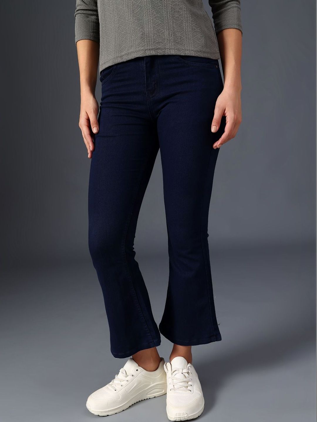 LIMEROAD Women Regular Fit Mid-Rise Stretchable Jeans-picture-36