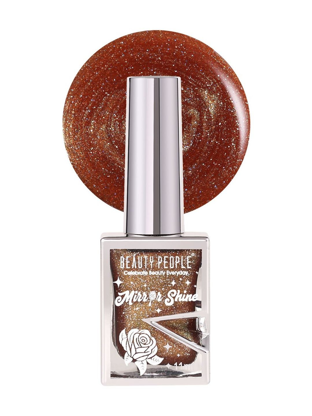 Beauty People Mirror Shine Glossy Finish Nail Polish - 11 ml - Molten Mocha 18-picture-41