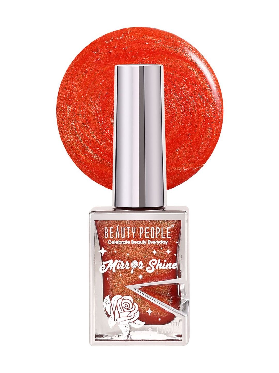 Beauty People Mirror Shine Glossy Finish Nail Polish - 11 ml - Radiant Saffron 23-picture-37