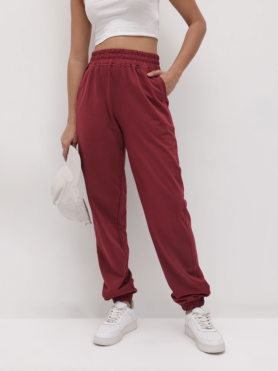 The Roadster Life Co. Women Printed Jogger Fit Trousers-picture-41