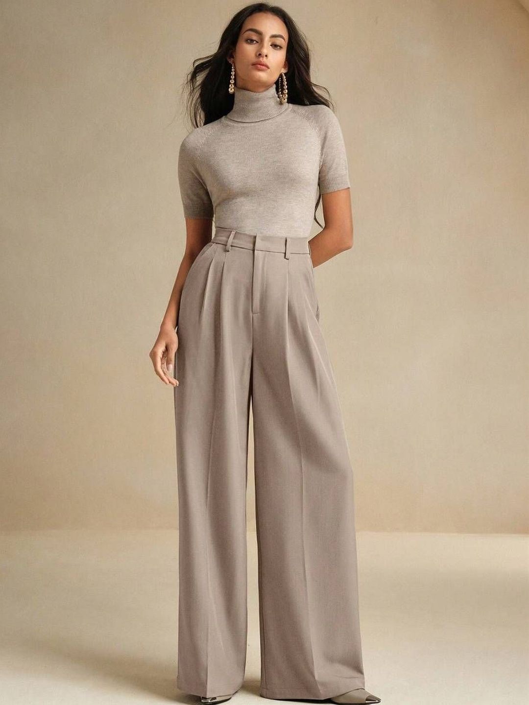 Stylecast X Kotty Women Loose Fit High-Rise Wide Leg Trousers-picture-35