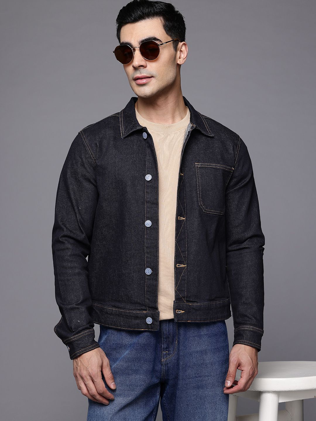Allen Solly Denim Jacket-picture-35