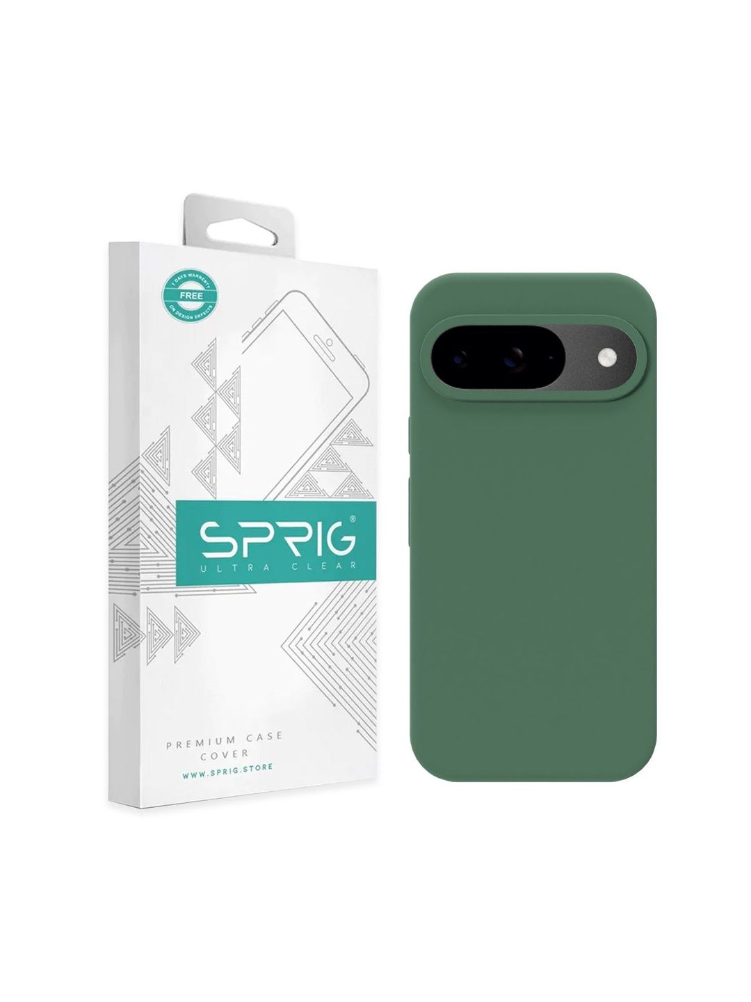 SPRIG Solid Printed iPhone 14 Back Case Mobile Accessories-picture-27
