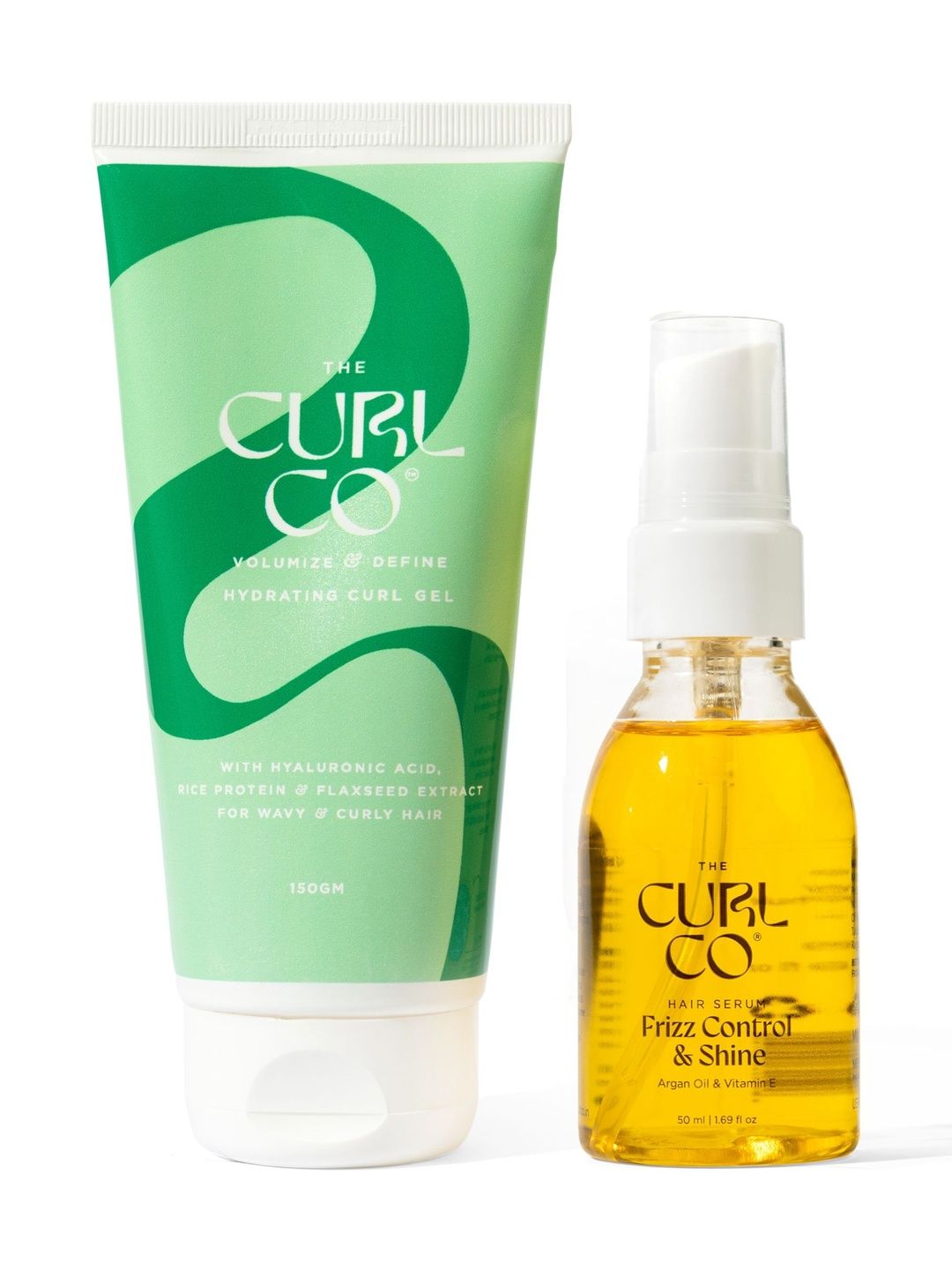 The Curl Co Set Of 2 Hydrating Curl Gel - 150 g & Shine Serum - 50 ml-image-19