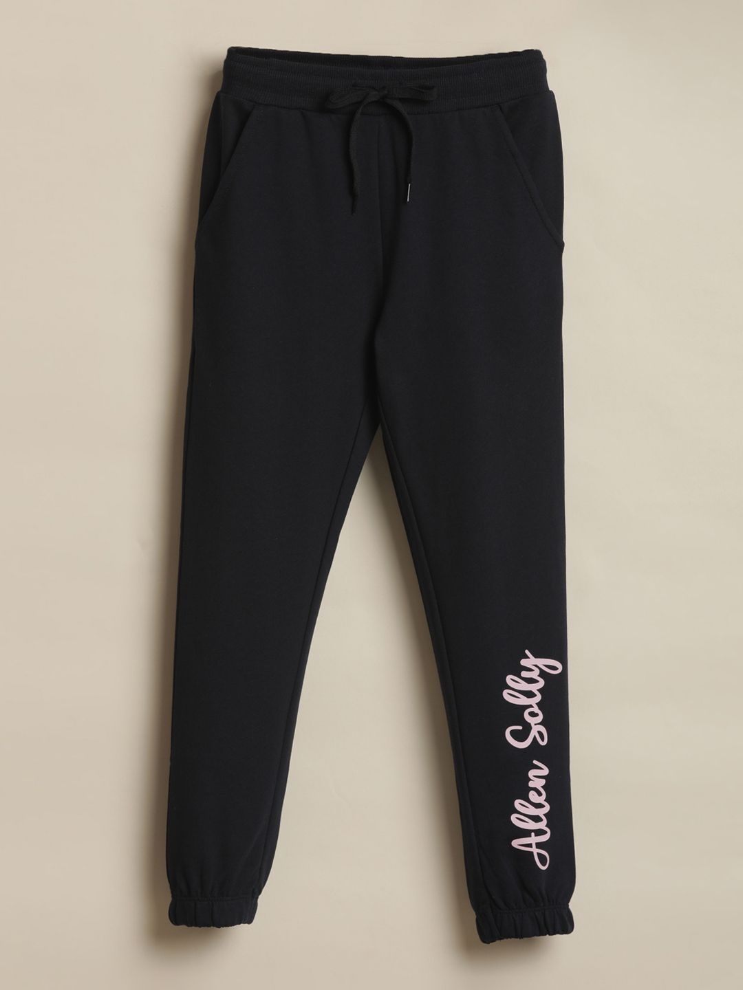 Allen Solly Junior Girls Pure Cotton Mid Rise Joggers-picture-14