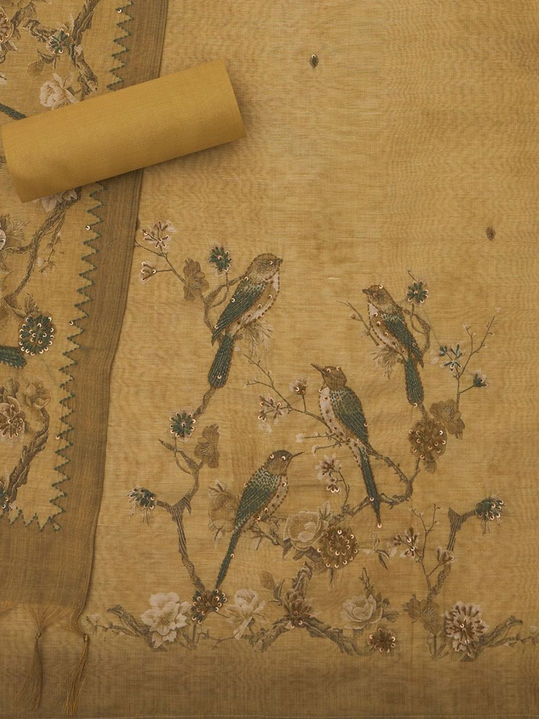 Soch Embroidered Unstitched Dress Material