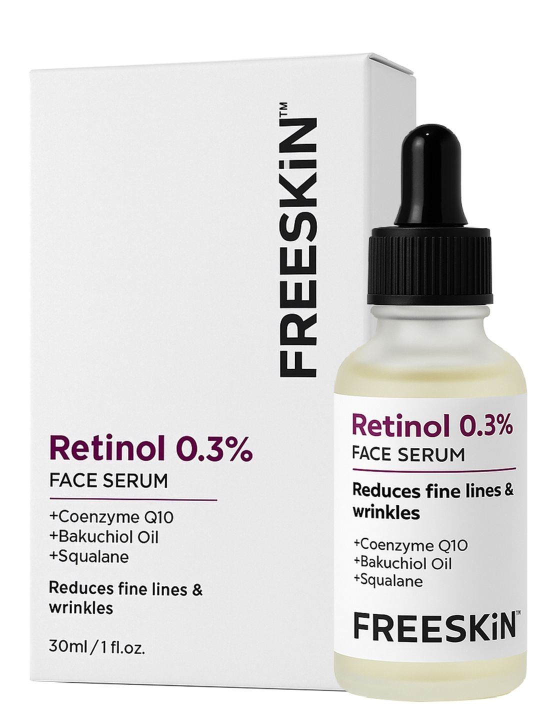 Freeskin 0.3% Retinol Face Serum For Anti-Aging - 30 ml-image-40