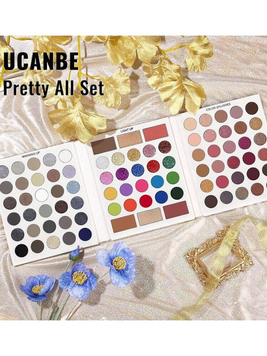 UCANBE Pretty All Set 3 Eyeshadow Palette- 81.4 g-image-16