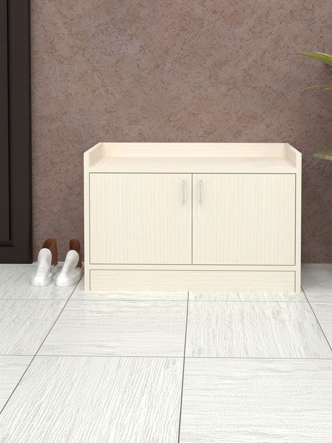 SPECIALITY PANELS Off-White Engineered Wood Multipurpose Shoe Rack-picture-58