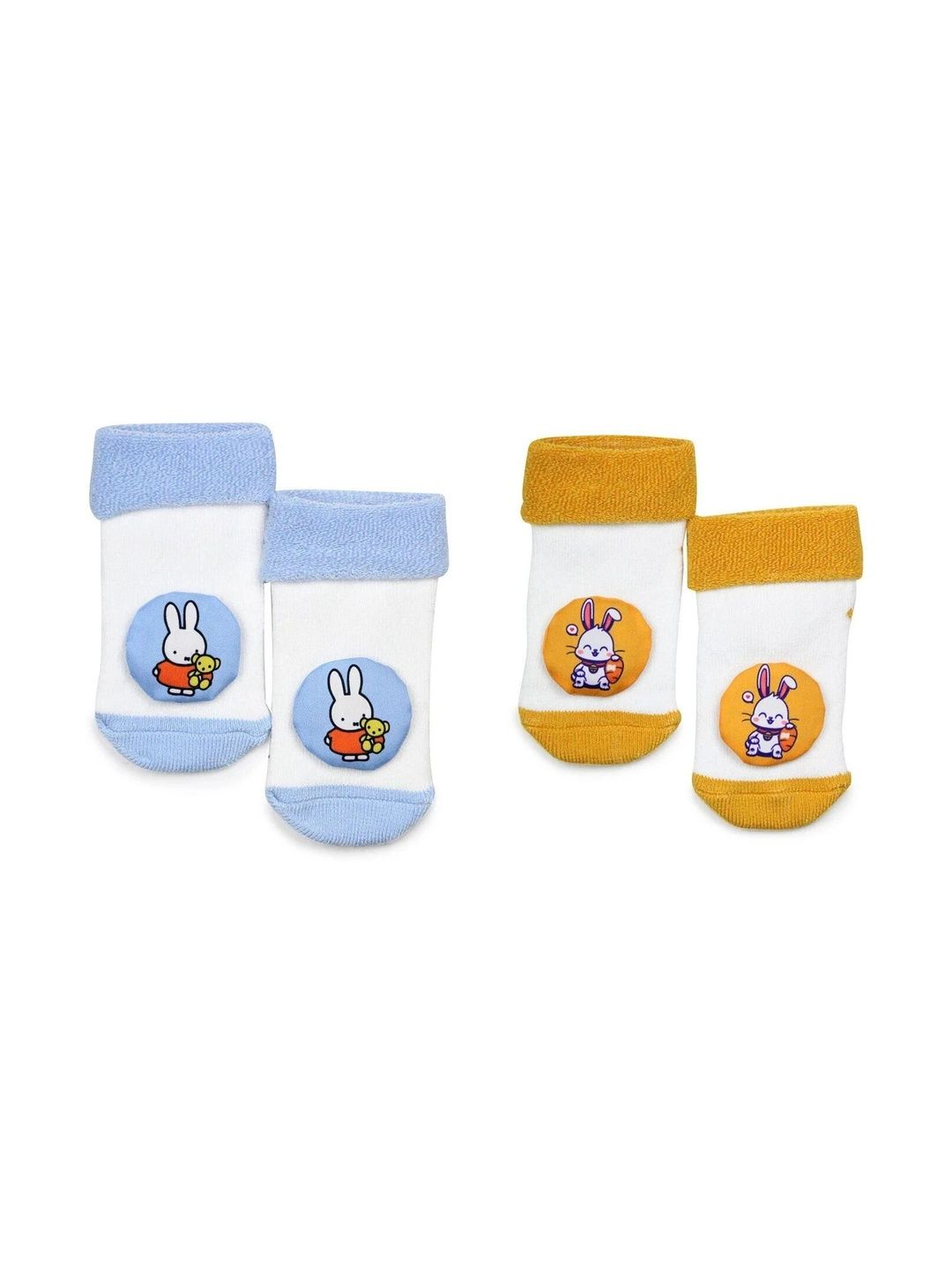 SOXBAE Infants Pack Of 2 Patterned Ankle Length Socks-picture-29