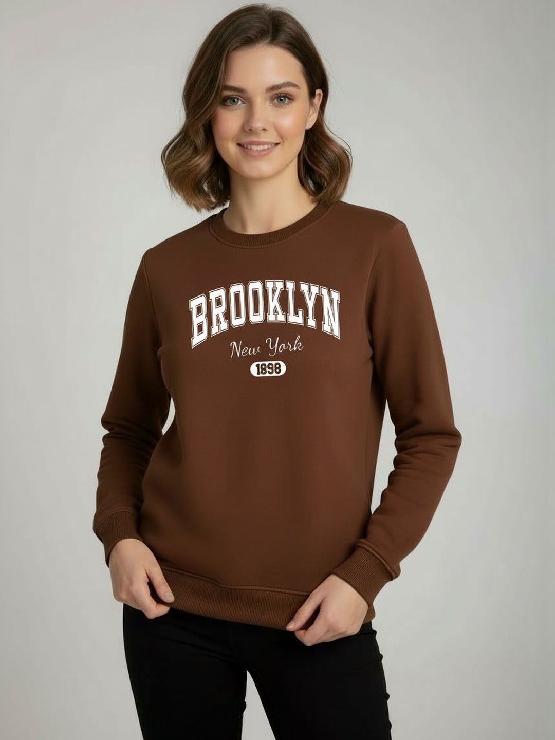 Calm Down Women Printed Sweatshirt-picture-37