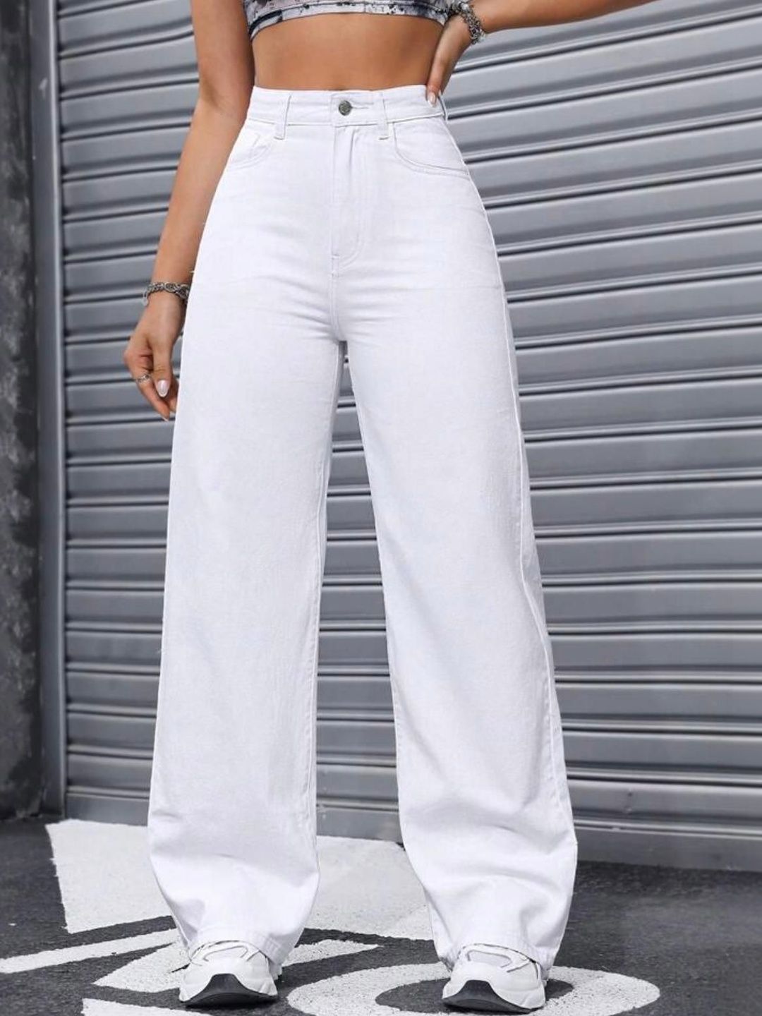 STITCH FACTORY Women High-Rise Stretchable Jeans-image-37