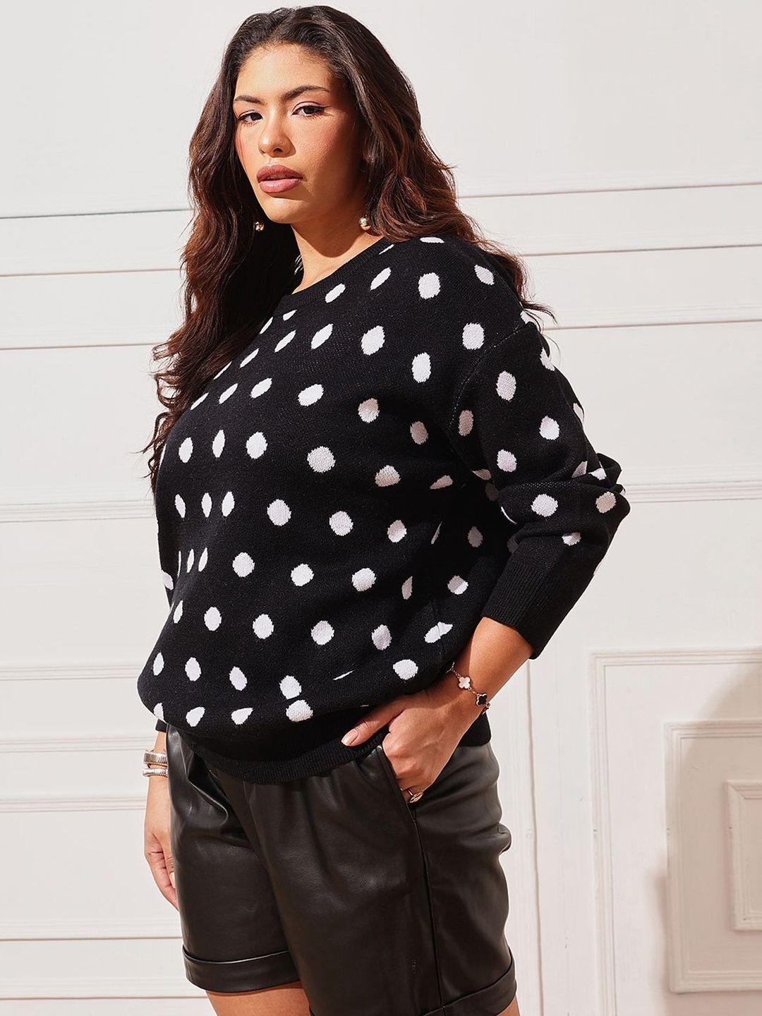 CURVY STREET Women Printed Pullover-picture-41