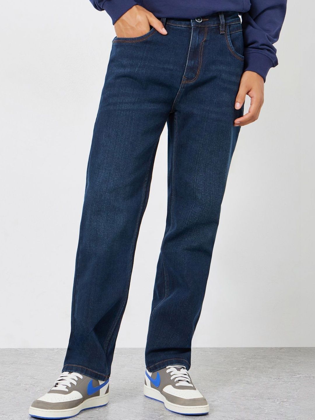 Styli Men Regular Fit Mid-Rise Jeans-picture-12