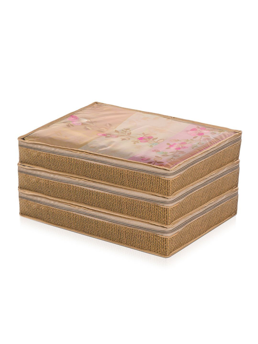 Aura Gold-Toned Set of 1 Regular Multi-Utility Organisers-picture-28