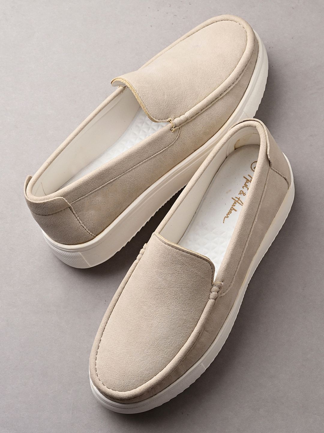 Mast & Harbour Men Suede Loafers