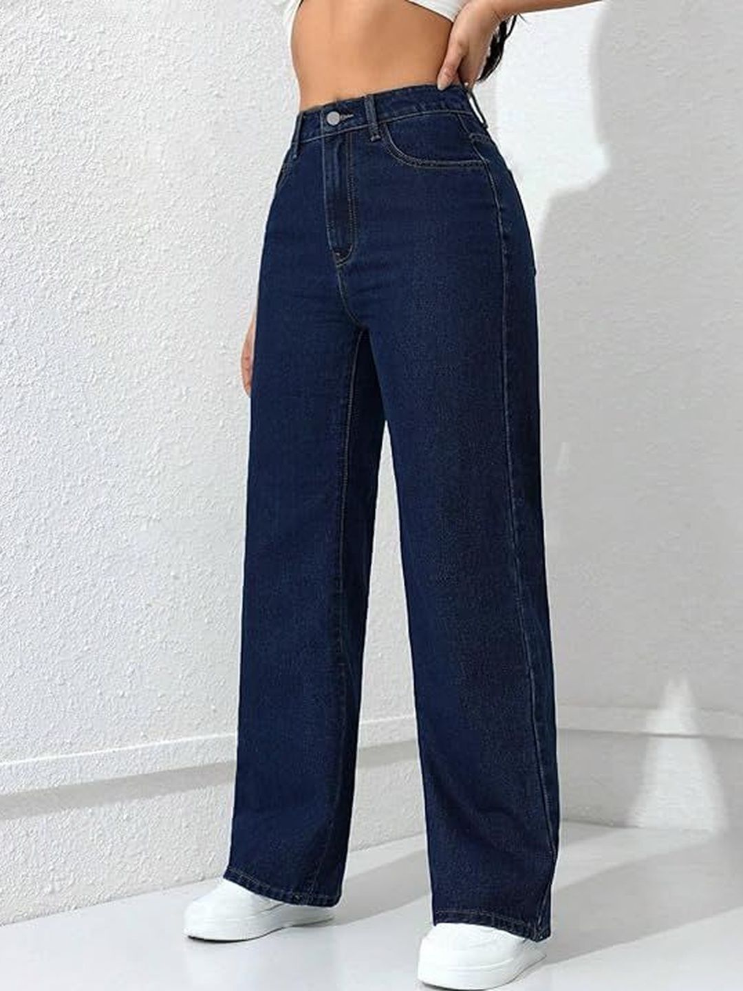 Moda Rapido Women Relaxed Fit High-Rise Stretchable Jeans-picture-51