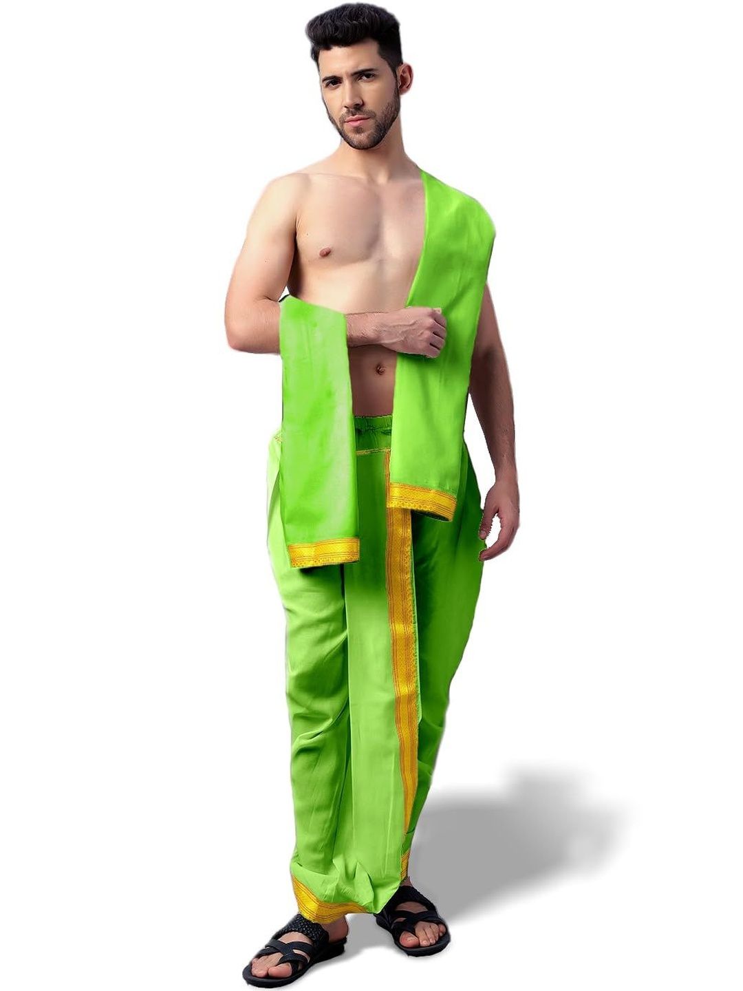 Spewim Men Cotton Dhotis-picture-20